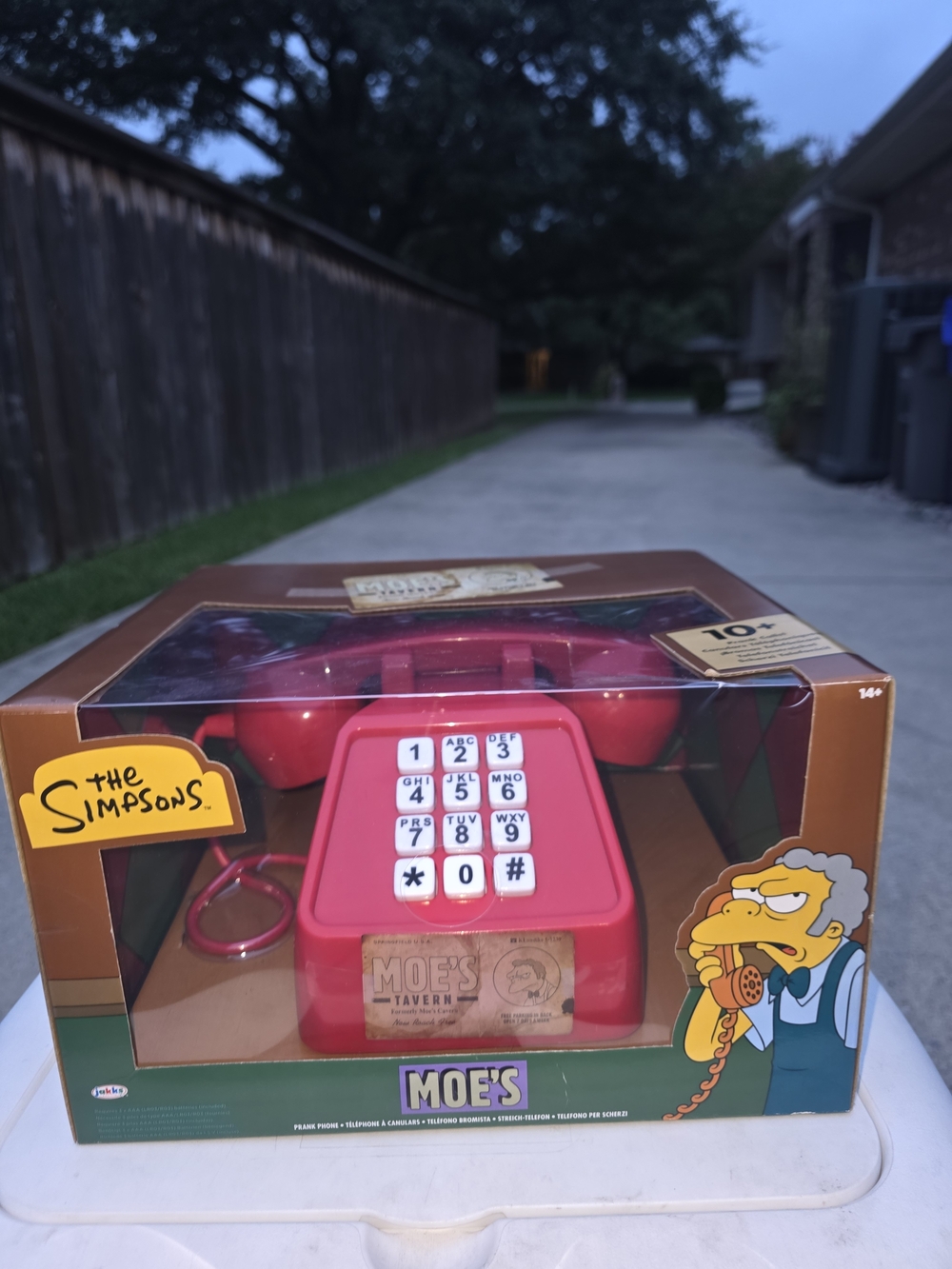 Moe's Tavern Red Retro Phone from The Simpsons